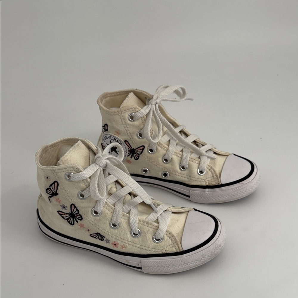 Converse Chuck Taylor All Star Butterflies Big Kid Girls' High Top shoes‎ sz 12